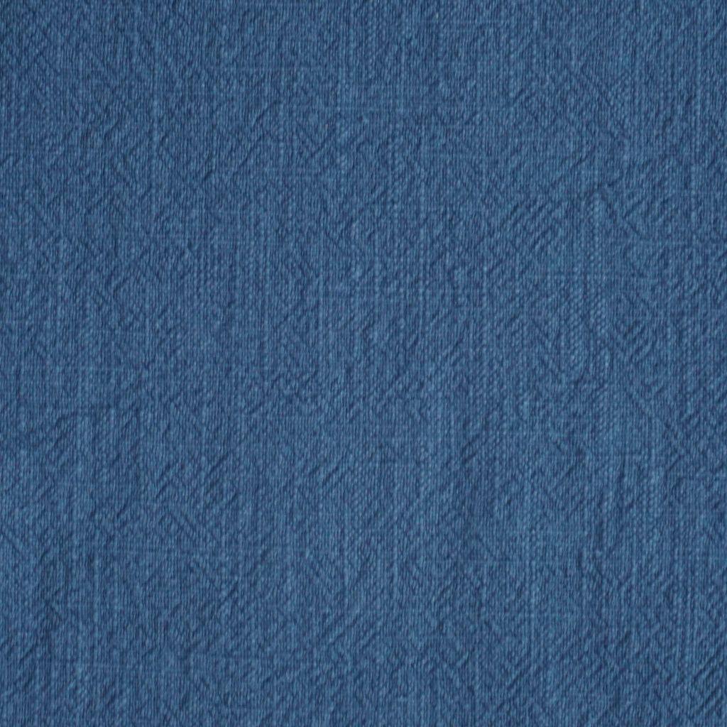 Grasleinen mit Baumwolle stonewashed stahlblau